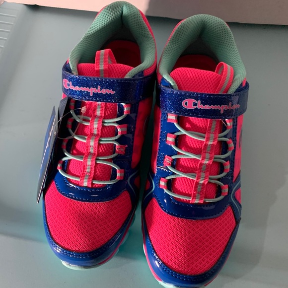 NWT GIRLS CHAMPION VINTAGE RUNNING SHOES - Picture 6 of 16